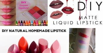 Girls! Make Your Own Homemade Lipstick With These DIY Hacks