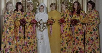 These Bridesmaid Dresses From The Past Are Truly Cringe-Worthy
