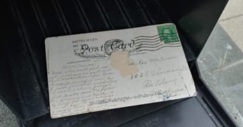 Michigan Woman Receives Postcard In Mailbox Sent To Her Address 100 Years Ago