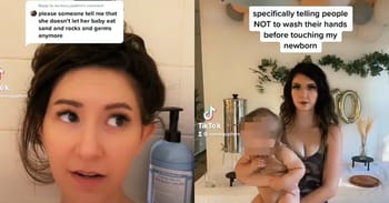 Mom Feeds Baby Rocks And Dirt Because She Doesn’t Trust Science