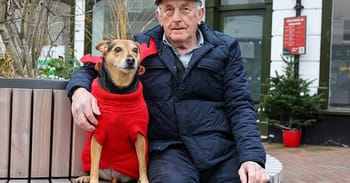 Grandfather, 80, Reunites With Long-lost Brother And Sister Thanks To His Litter Picking Dog