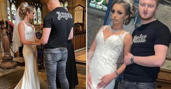 Groom Faces Criticism For Wearing T-Shirt And Jeans To His Wedding