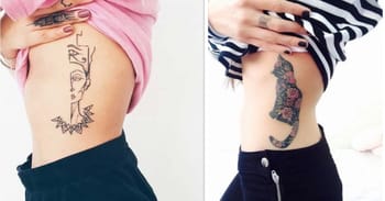 26 Beautiful And Chic Rib Tattoos For Women You Should Try