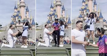 Disneyland Employee Bashed For Ruining Marriage Proposal In Front Of The Castle