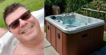 Man Whose Biceps Ripped Off Carrying New Hot Tub Into Garden Sues For $243k