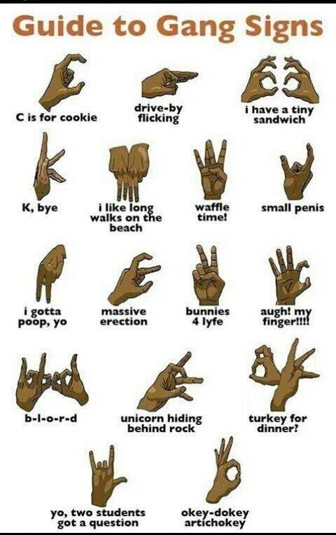 A Guide To Gang Signs | ThatViralFeed