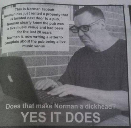 Damn it, Norman!