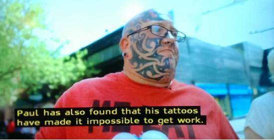 A free vasectomy should be offered to anyone who gets a tattoo like this.