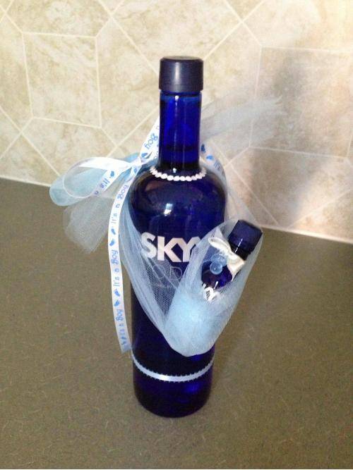 What happens when I'm in charge of bringing vodka to a baby shower