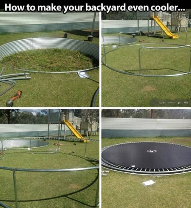 Next level trampolining