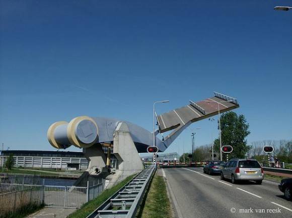 A real bridge in the Netherlands.