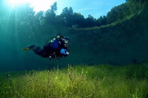 Crystal Clear Waters of Sameranger Lake, Austria