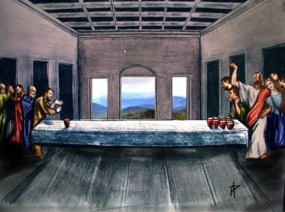 The after party of the last supper