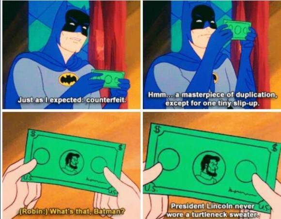Batman is a master detective