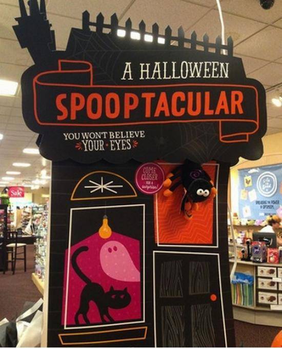 Thats my favorite new word now: Spooptacular