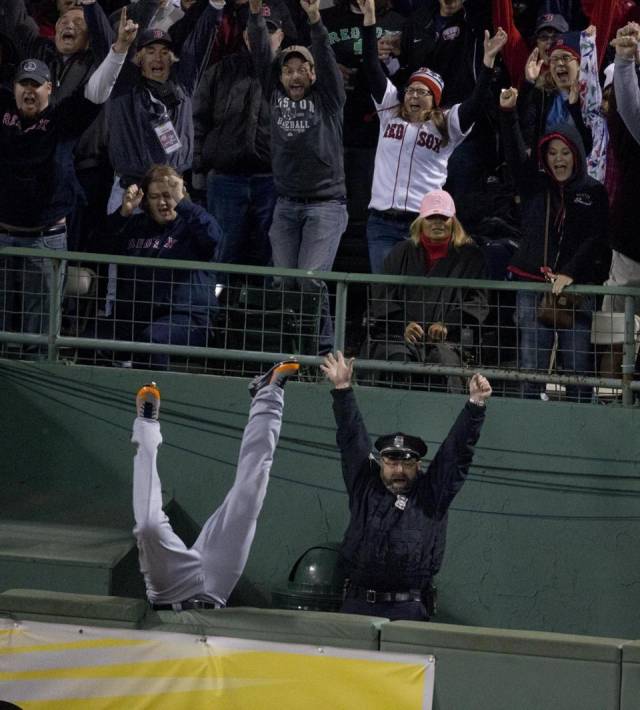For anyone that stayed up late and enjoyed the Red Sox victory.