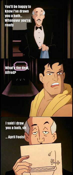 The best Alfred was the animated one
