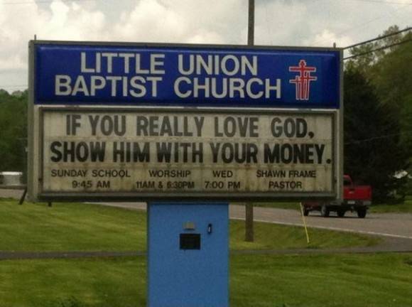 Churches these days