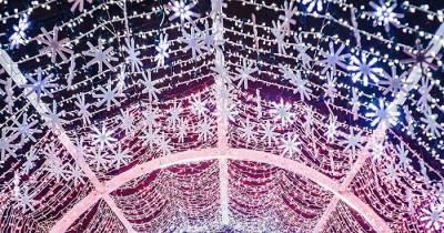 Moscow City Looked Like A Fairytale During Orthodox Christmas