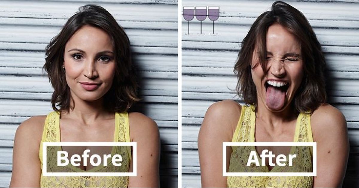 These Hilarious Pictures Explain How Wine Affects A Woman's Mood