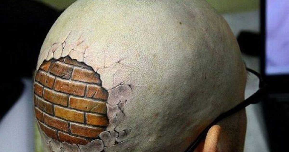 Absolutely Awesome Bald Head Tattoos The Will Definitely Get Your