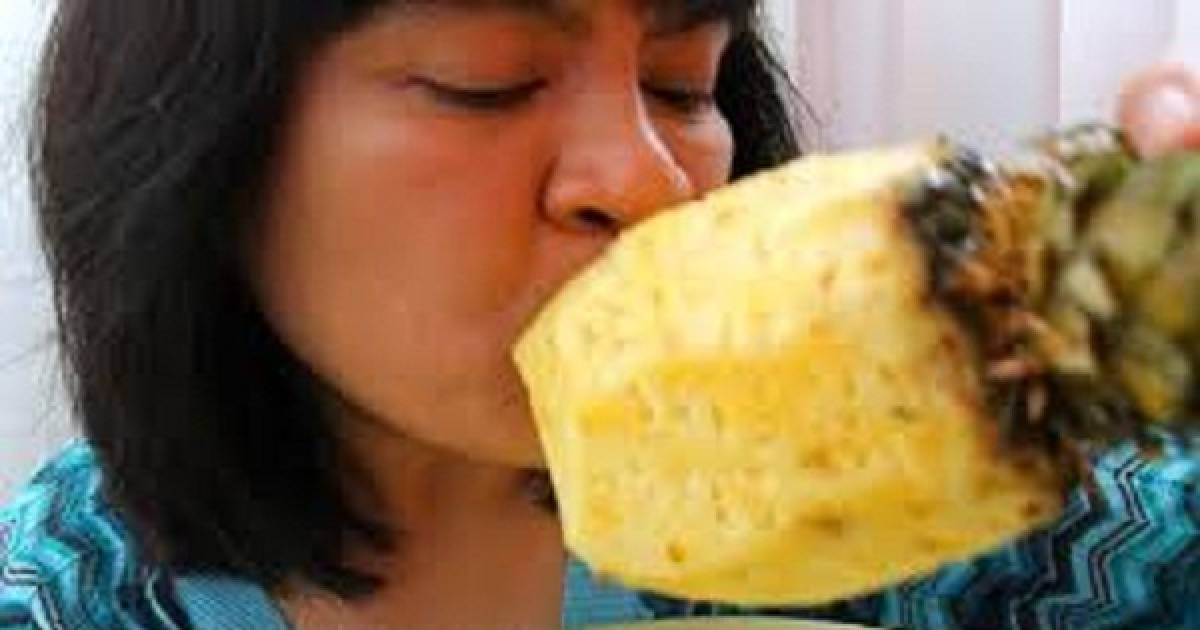 She Was Eating Only Pineapple For A Week, What Happened To Her Body