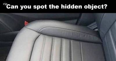 We Bet You Can't Spot The Hidden Object On This Car Seat
