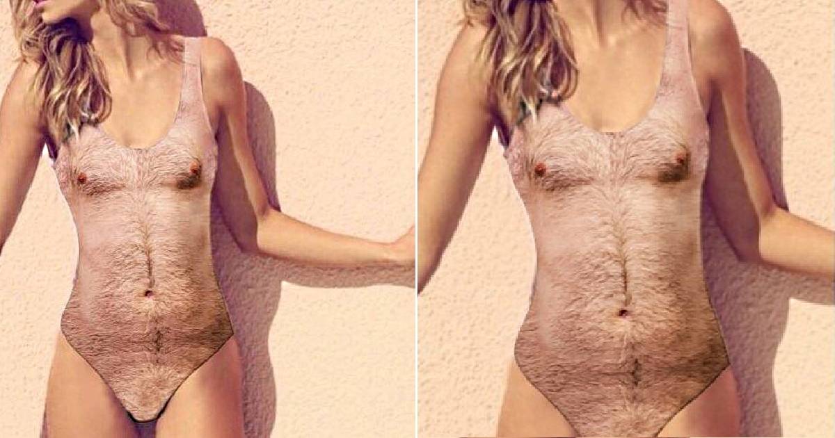 This 'Hairy Chest' Swimsuit Is The Most Horrific Piece Of Swimwear Ever