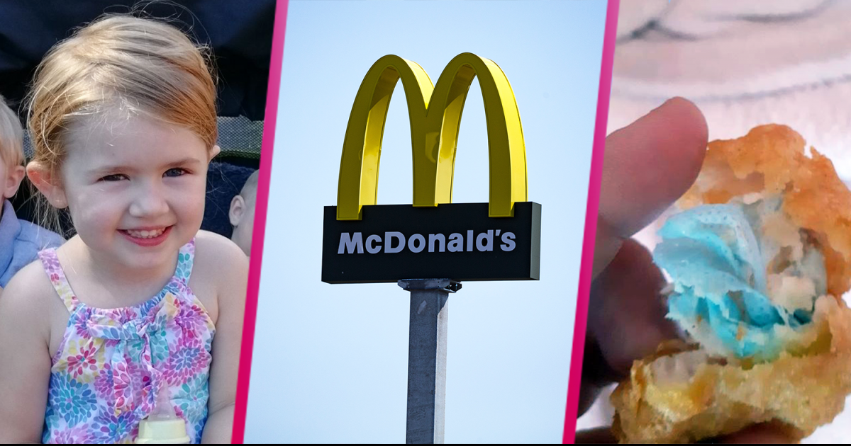 Furious Mom Claims Her 6-Year Old Daughter Choked On A Blue Face Mask That Was 'Cooked Inside McDonald's Chicken Nugget'