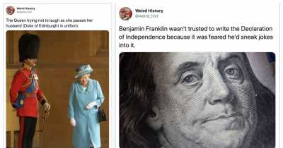 This Twitter Account Shares Weirdly Funny Things That Happened Throughout History