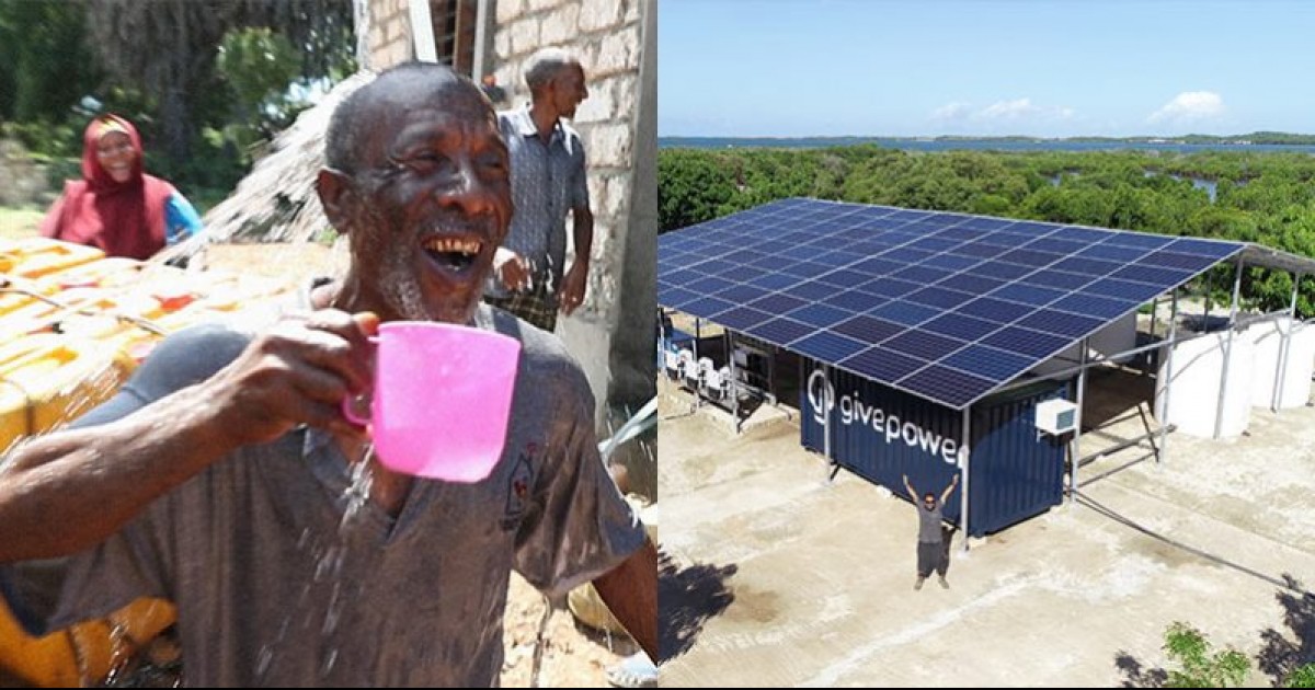 Kenya Installs the First Solar Plant That Transforms Ocean Water Into Drinking Water