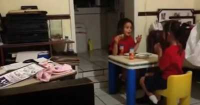 Chilling Video Shows Girls Screaming And Running In Terror After Spotting Ghost Mom Cannot See