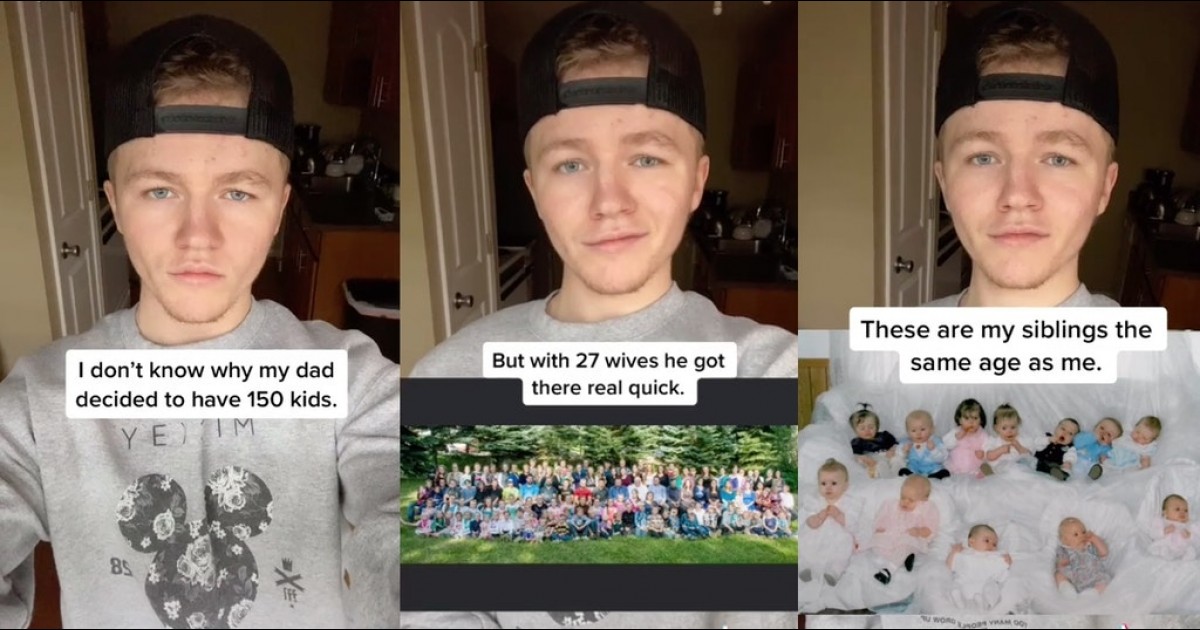 Canadian Teenager Opens Up About Growing Up In Polygamous Family With 150 Siblings