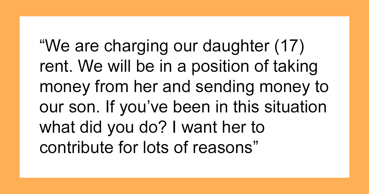 Mom Receives Flak For Charging Her Working Teen Daughter Rent To Pay For Her Son’s College Education