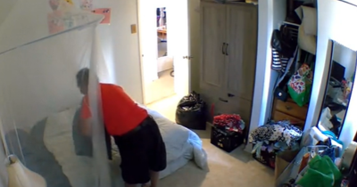 Creepy Landlord Sneaks Into Female Tenant's Home And Smells Her Bedding