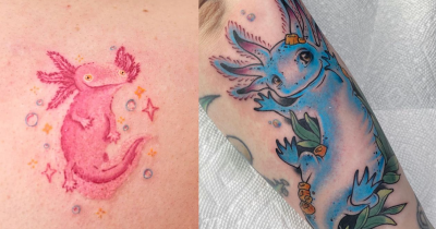 Lots Of Love For Axolotl Tattoos