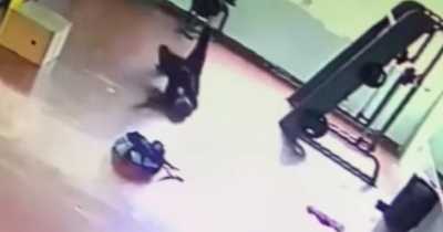 Viral Video Shows 'Terrified Man' Attacked Aggressively By Ghost In Gym