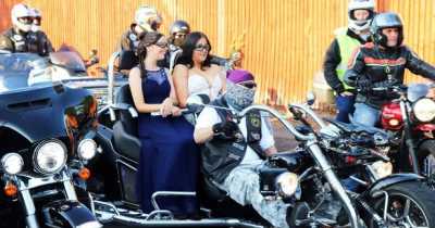Schoolgirl Tortured For Years By Bullies Accompanied To Prom With 300 Bikers