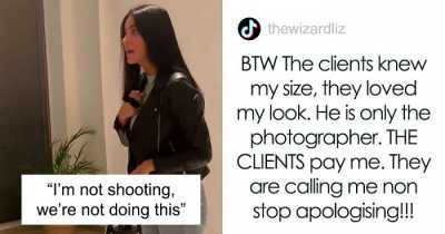 Model Furiously Lashes Out At Photographer For Telling Her Not To Eat For Two Weeks