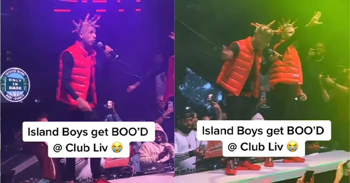TikTok's Island Boys Hold Concert, Get Booed And Roasted