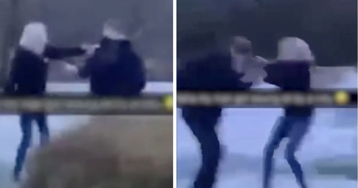 Woman Punches Schoolboy And 'Tries To Headbutt Him After His Mate Threw A Snowball At Her Car'