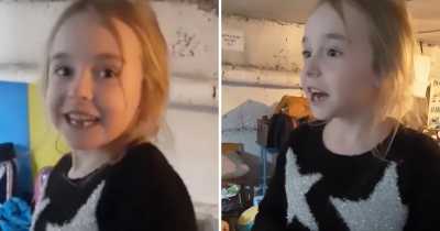 Little Ukrainian Girl Who Melted Hearts By Singing Frozen Song 'Let It Go' In A Kyiv Bunker Makes It To Poland