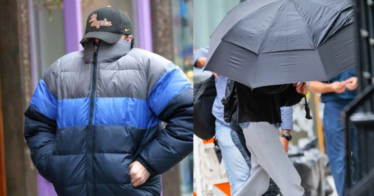 Funny Photos Of Celebrities Trying To Hide From Paparazzi