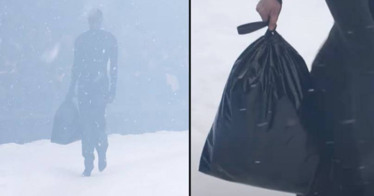 Balenciaga Is Selling Luxury Trash Bags For $1,790 Each