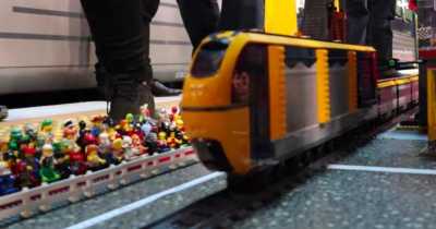 Boredom Inspires Teenager To Build World-Record 25-Metre Lego Train