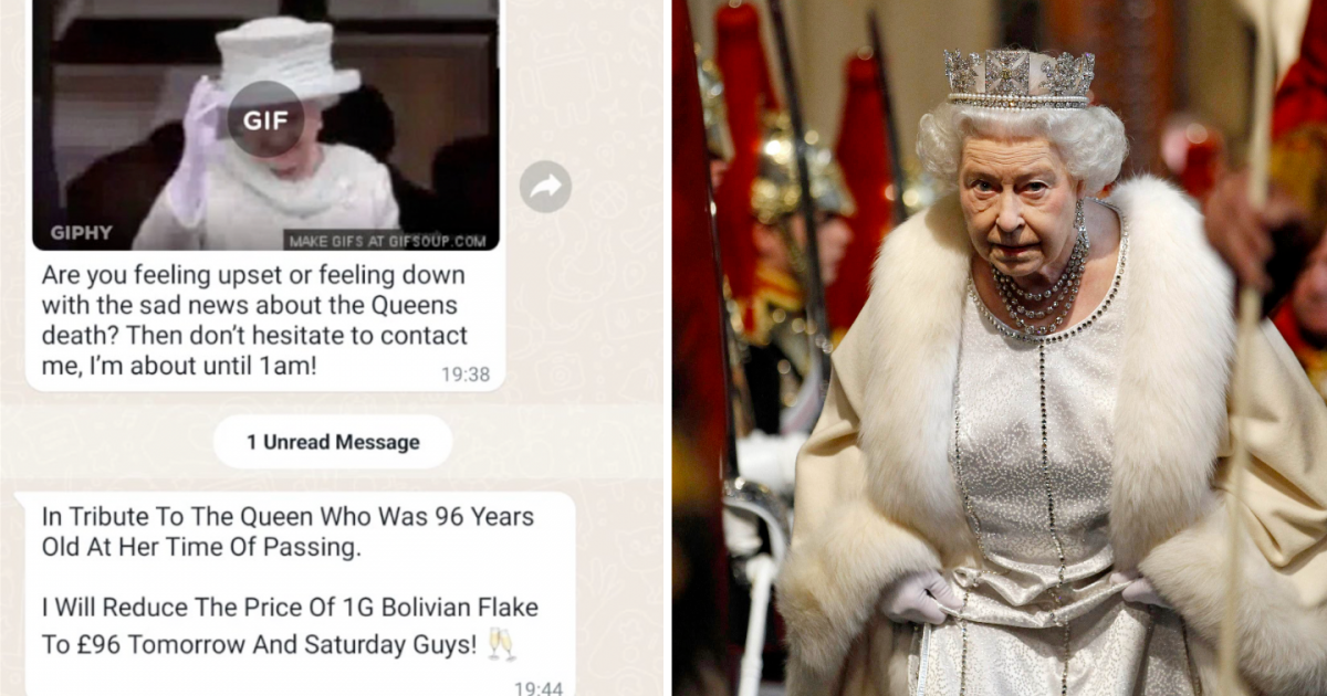 Drug Dealers Are Giving Discounts on Cocaine and Ketamine in Honour of the Queen