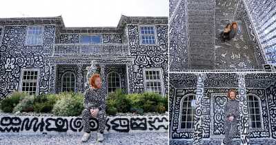 Kent Artist Covers Every Inch Of His $1.5m Home In Doodles