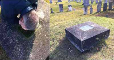 Doctor Fearful Of Being Buried Alive Had A Window Installed In His Grave