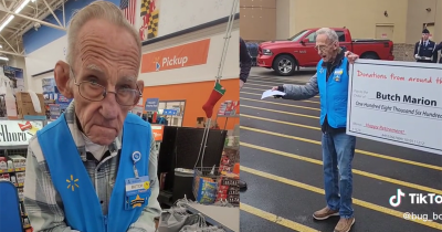 Strangers Raise $100,000 So 82 y/o Walmart Employee Can Finally Retire
