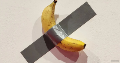 South Korean Student Eats Maurizio Cattelan's $120,000 Banana Artwork Because He Was Hungry